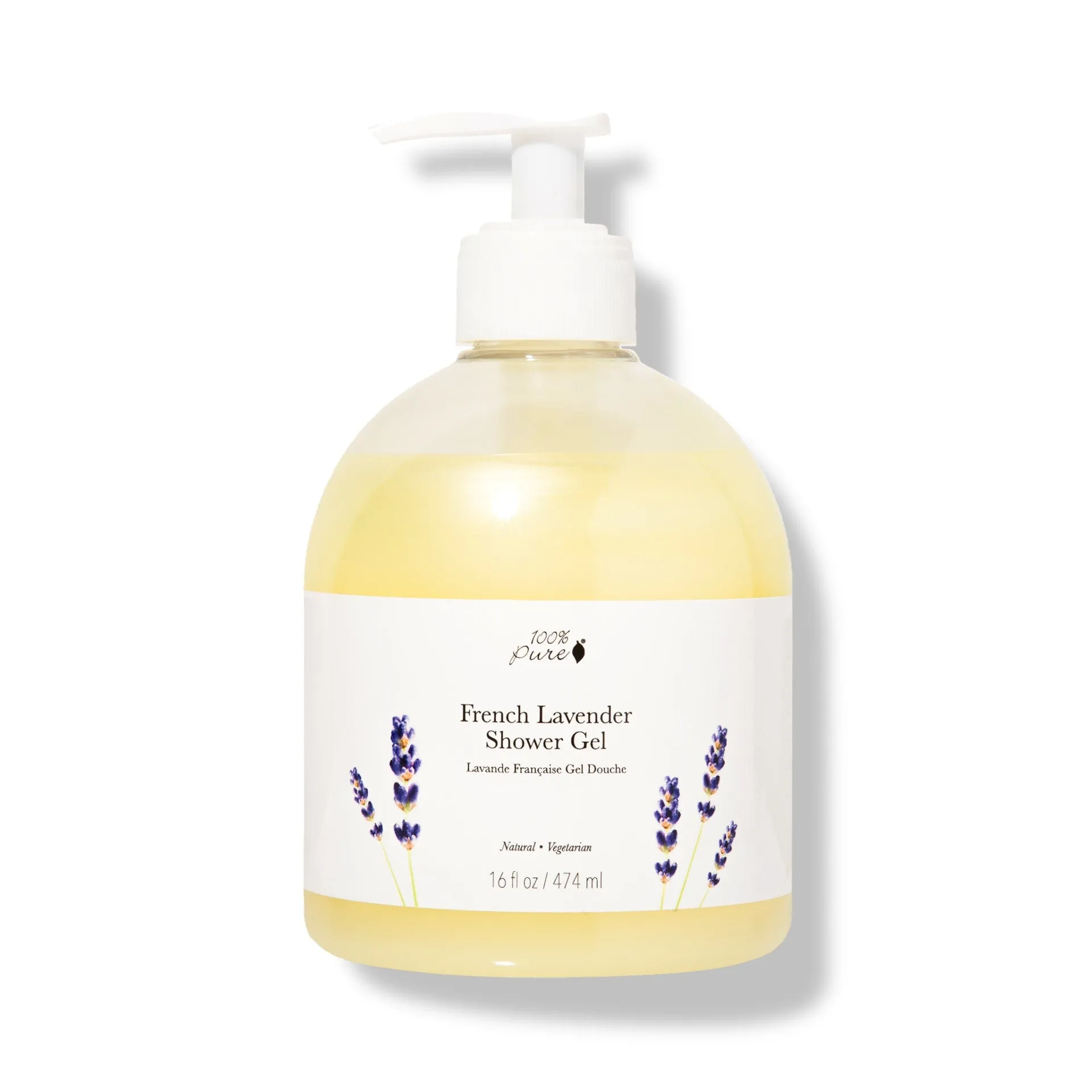 100% PURE - French Lavender Shower Gel