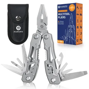 14-In-1 Multitool Plier Premium Portable Multi Tool with Safety Locking Professional