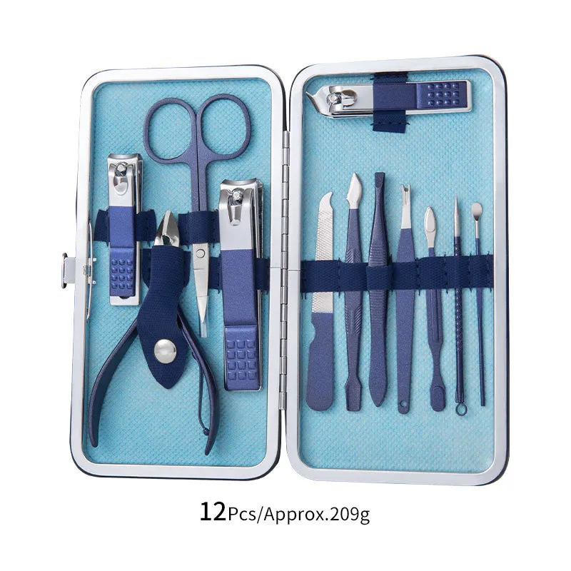 18-Piece Stainless Steel Manicure Beauty Set - Nail Clippers