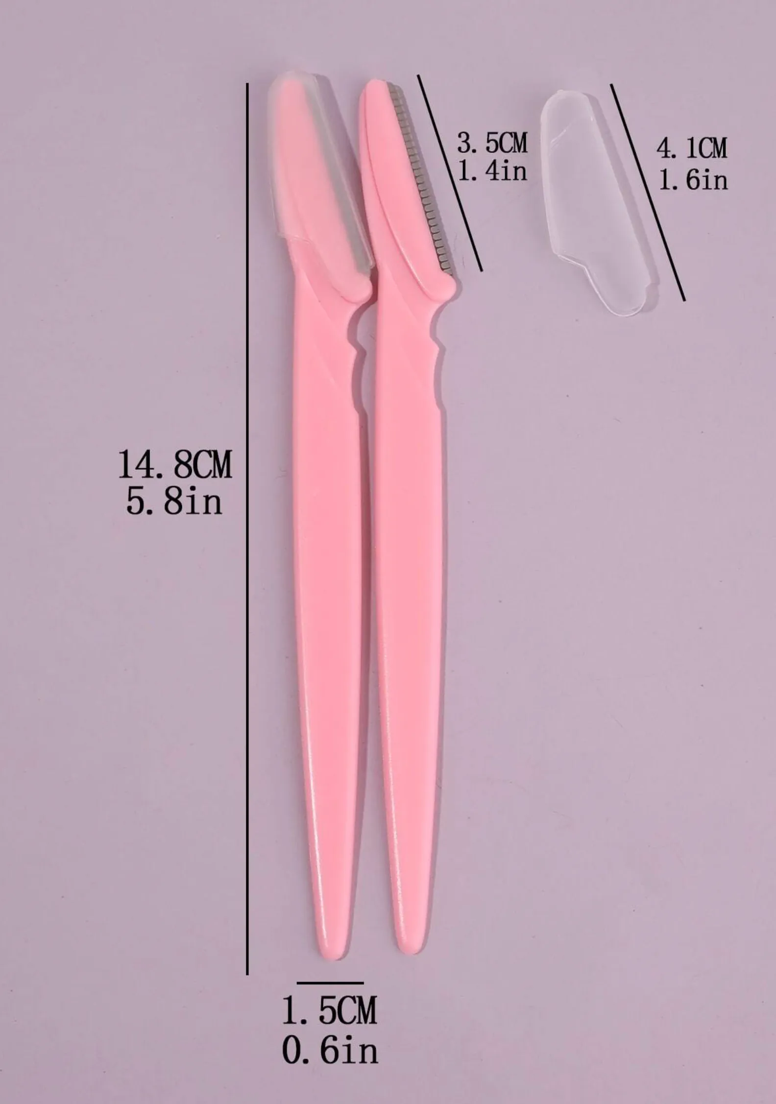 2pcs Pink razor set