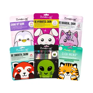 6 Days of Hydrated Skin! Animated Sheet Masks (Set of 6) - $24 Value Bundle #2