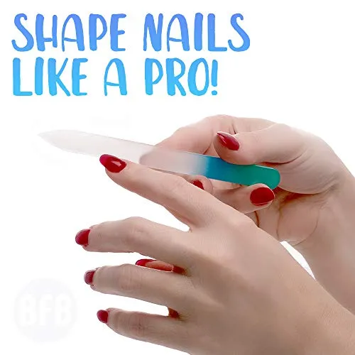 A CZECH GLASS NAIL FILE BRINGS YOUR MANICURE TO THE NEXT LEVEL THAT FEELS GREAT