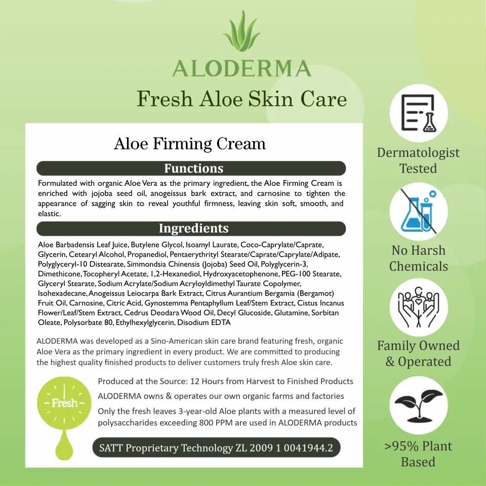 Aloe Firming & Rejuvenating Cream