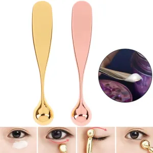 Anti Wrinkle Eye Cream Applicator Mixing Spatulas Preminum Metal Face Mask Spoon Sticks Eye Cream Massage Sticks Beauty Scoop