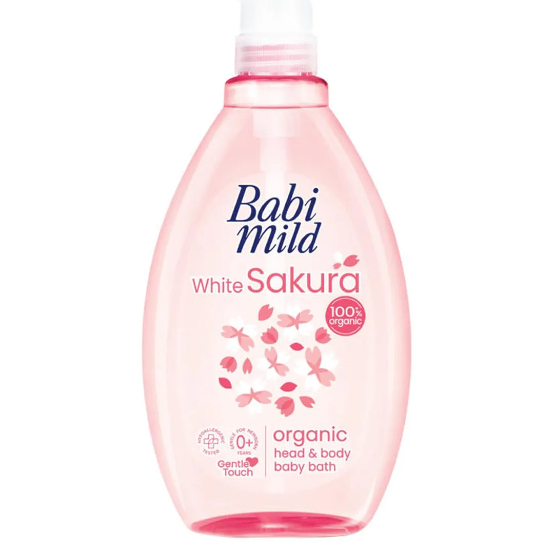 Babi Mild Bath WHITE SAKURA 200ML