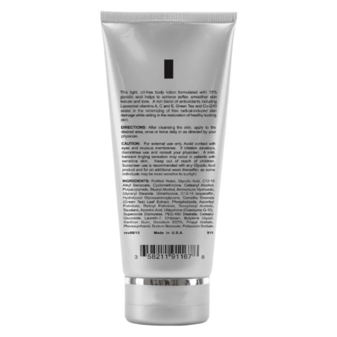 BACD Glycolic Elite 15% Body Lotion [6.7 oz]