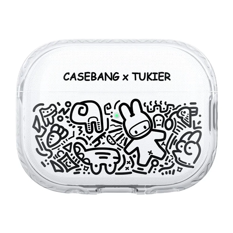 Benks x CASEBANG x Tukier Apple AirPods Pro 2/1 Charging Case Cover