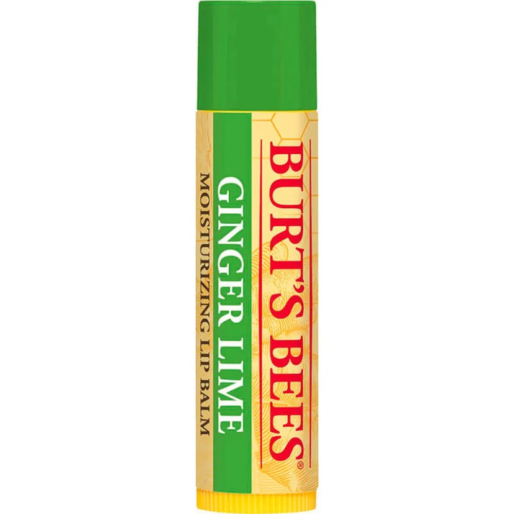 Burt's Bees 100% Natural Moisturizing Lip Balm Ginger Lime