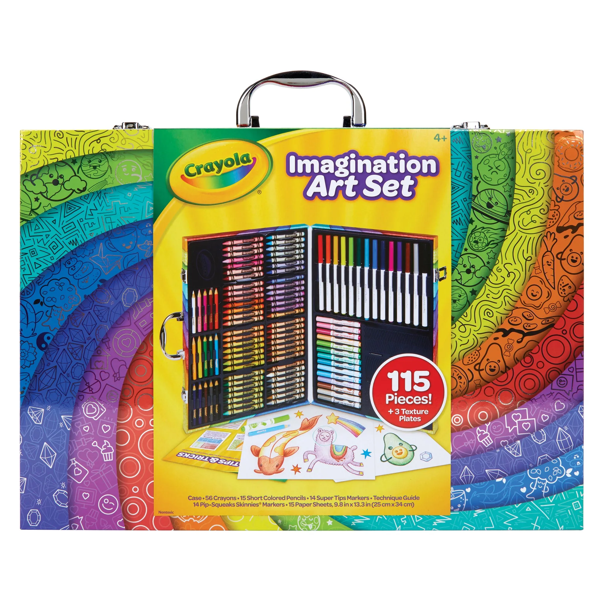 Crayola Imagination 115 Piece Art Case