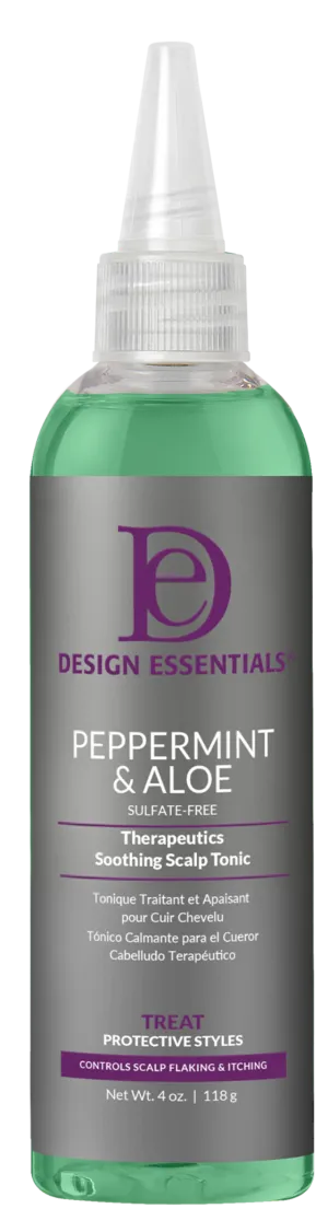 Design Essentials Peppermint & Aloe Soothing Scalp Tonic 4oz