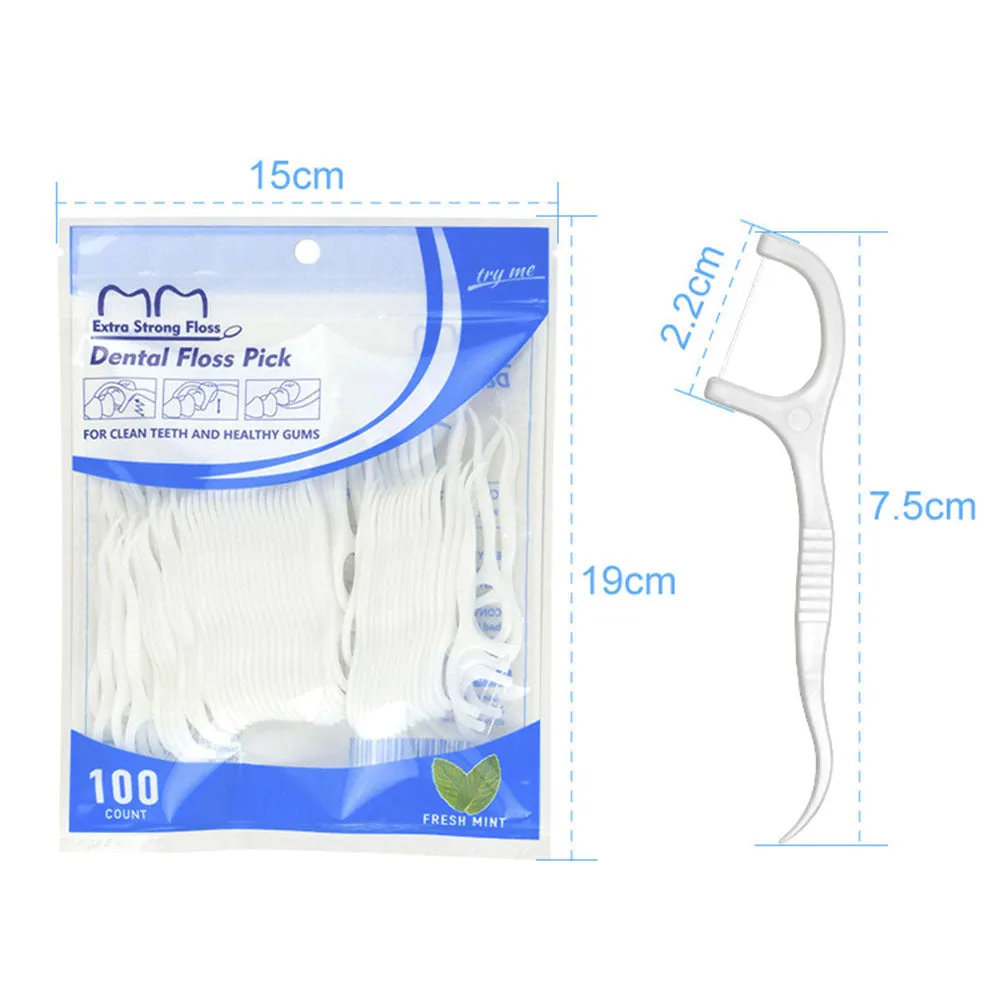 Disposable Ultra-fine Toothpick Floss Portable