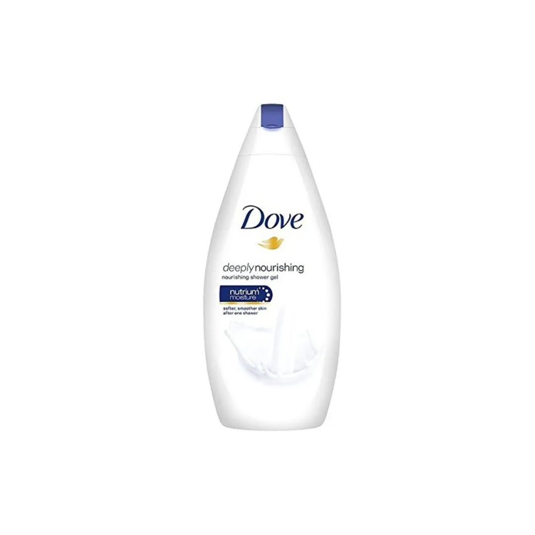 Dove Shower Gel Deeply Nourishing 500ml (Imported) – Hydrating & Moisturizing Body Wash