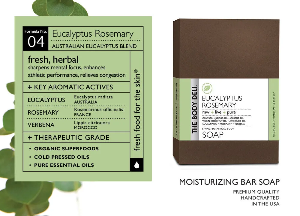 Eucalyptus Rosemary Botanical Bar Soap