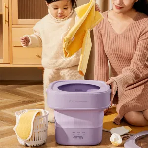 Folding Mini Lingerie Lazy Washing Machine