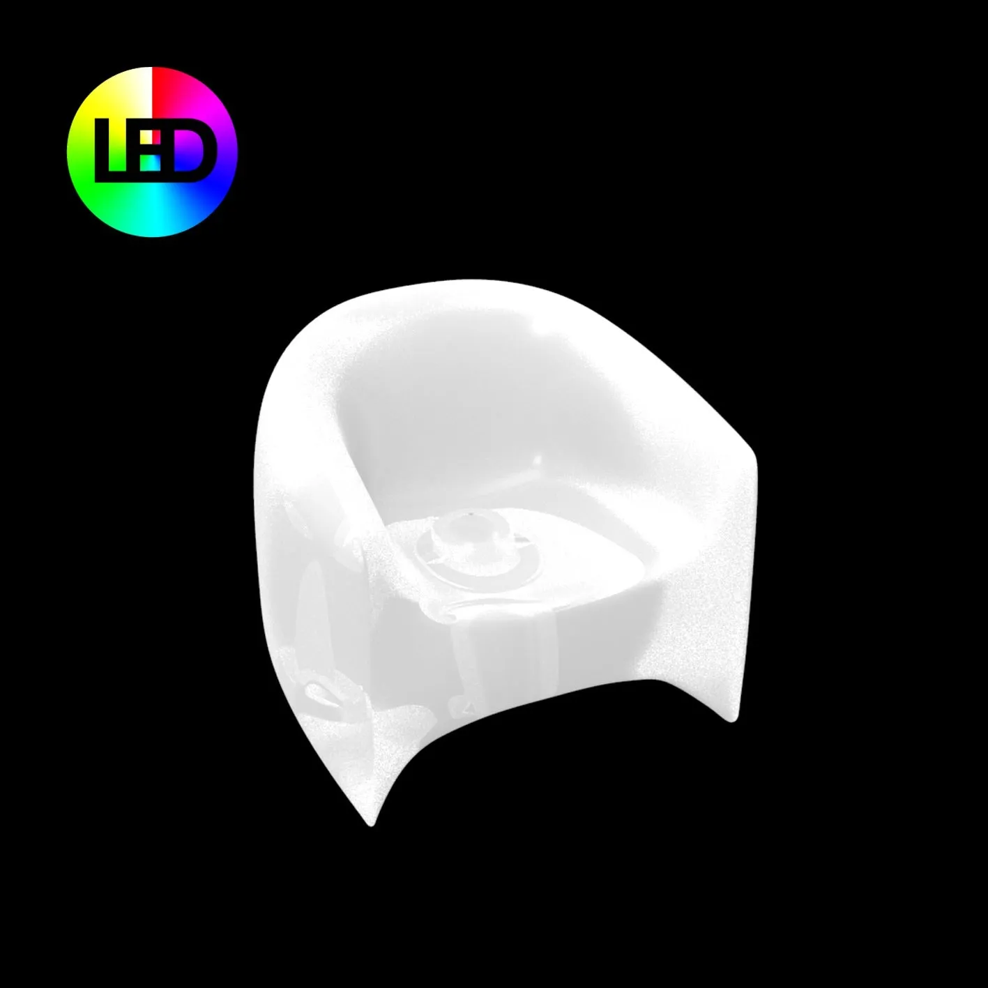 Illuminated Blow Lounge Chair