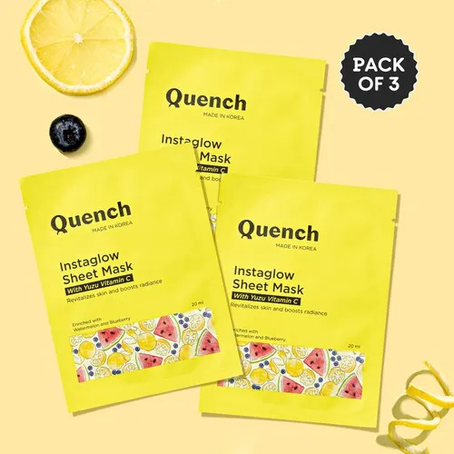 Instaglow Sheet Mask with Yuzu Vitamin C