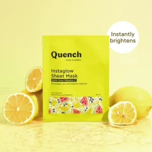 Instaglow Sheet Mask with Yuzu Vitamin C