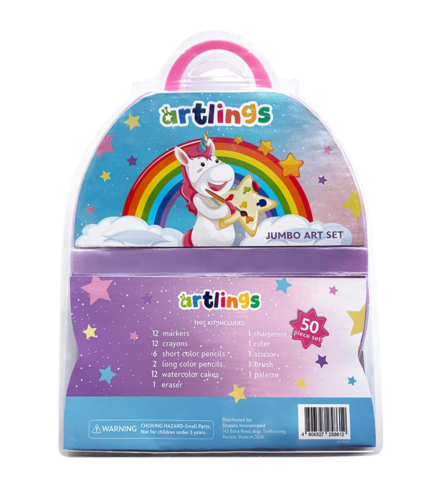 Jumbo Art Set 50 pcs - Unicorn AL0001