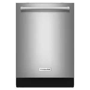 KitchenAid KDTE204GPS Built-In Dishwasher in PrintShield Stainless with Stainless Steel Tub and Bottle Wash Option, 46 dBA