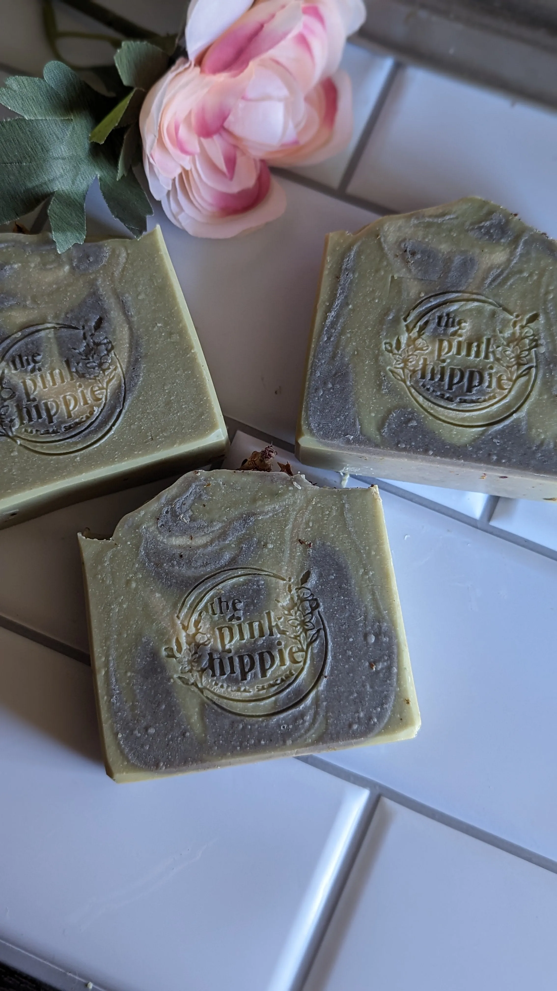 Limited Edition!! Rosemary Mint Goat Milk Soap Bar 4.5 oz Essential Oils Rosemary & Spearmint