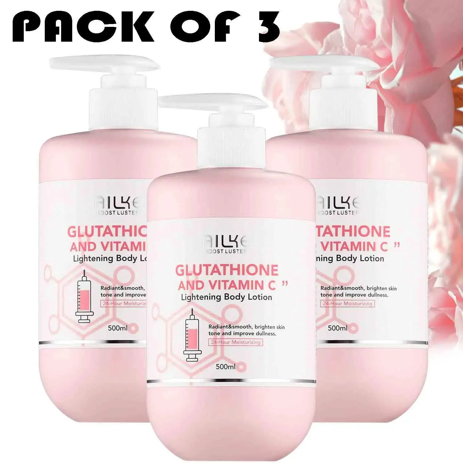 LovelyRLovely AILKE Glutathione Whitening Skin Care Set