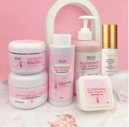 LovelyRLovely AILKE Glutathione Whitening Skin Care Set