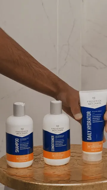 Men's Wash & Style 6-pc Set: Sculpt Your Style, Pamper Your Scalp, Hydrate Your Hair