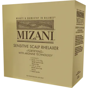 Mizani Sensitive Scalp Rhelaxer Kit Relaxer 4 Pack