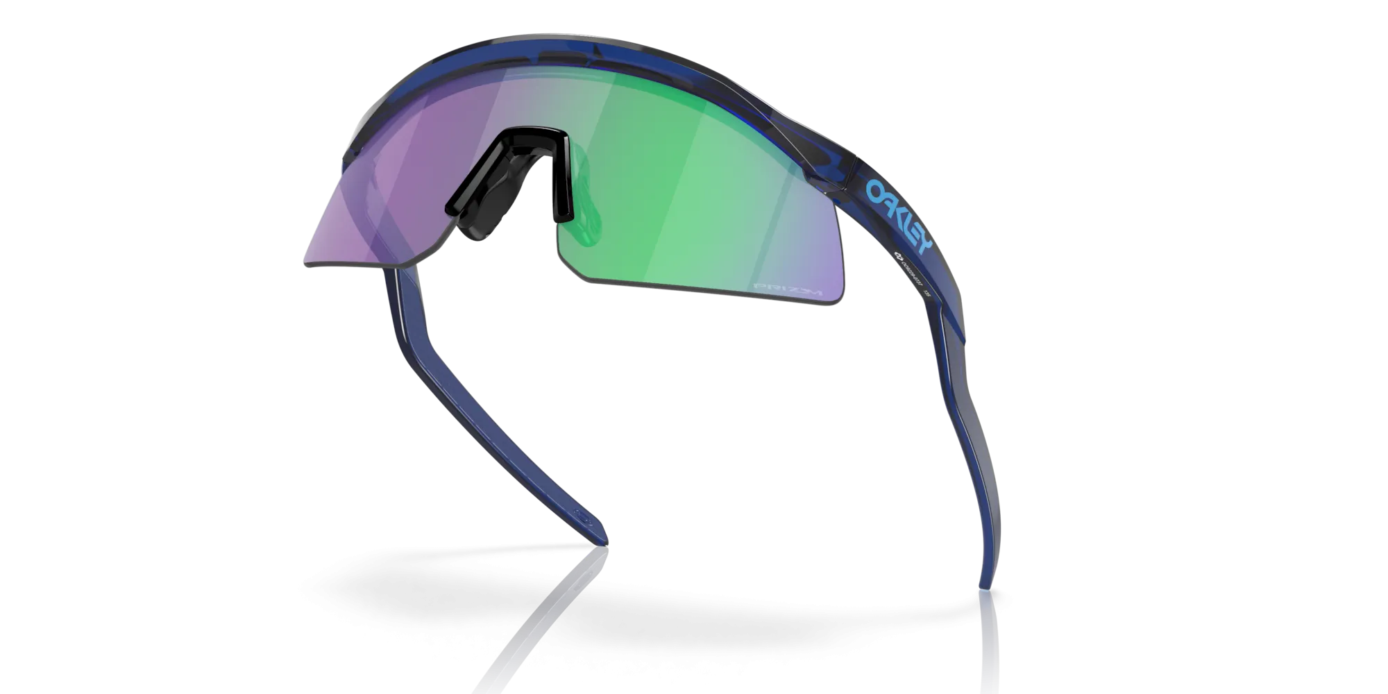 Oakley Hydra Crystal Prizm Jade Lenses Translucent Blue Frame