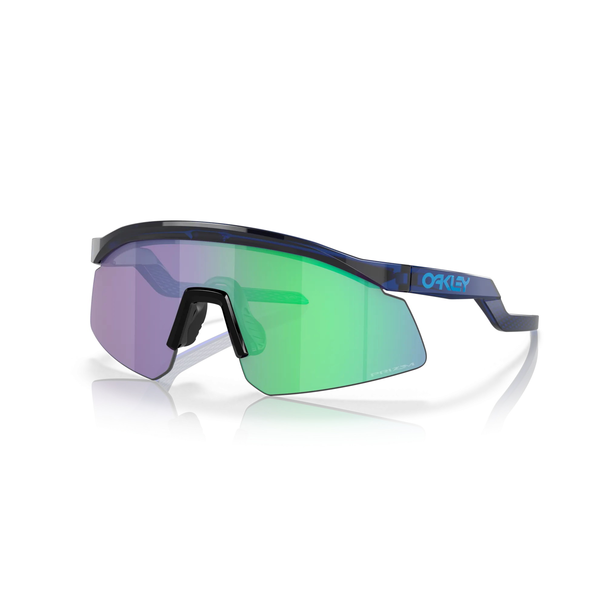 Oakley Hydra Crystal Prizm Jade Lenses Translucent Blue Frame