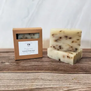 Peppermint Essential Oil Bar Soap