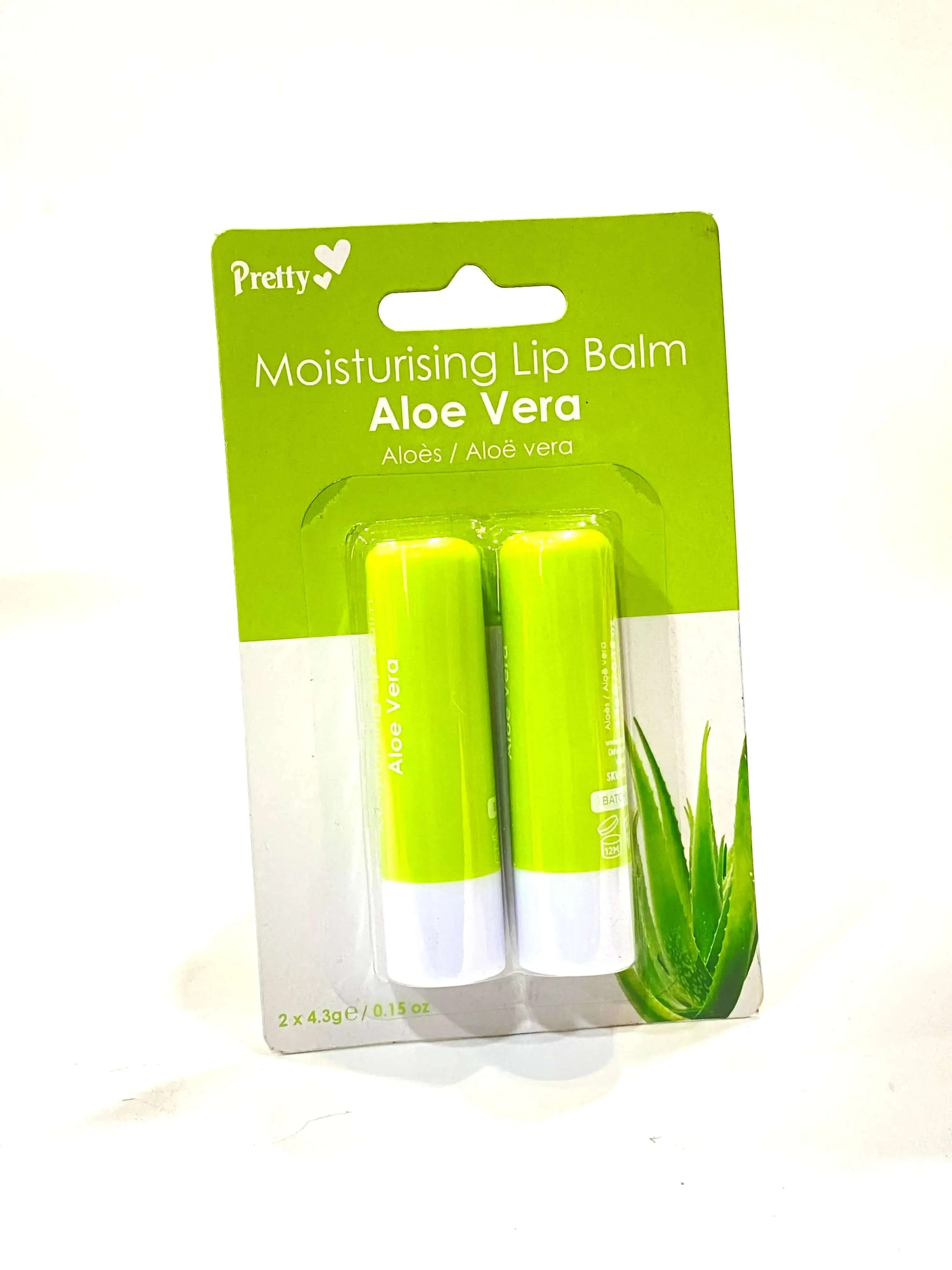 Pretty Moisturizing Lip Balm - Aloe Vera