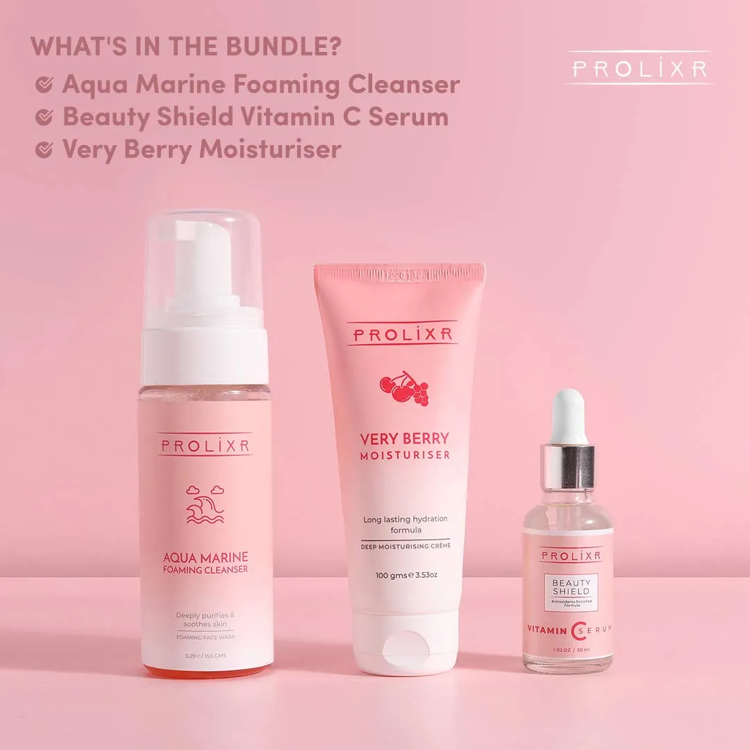 PROLIXR Daily Essential Bundle - Hydrating | Nourishing | Ultra-Soothing Skincare Set