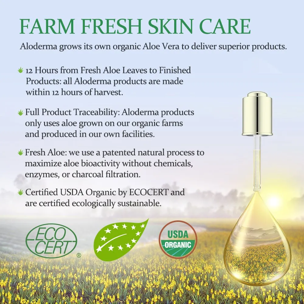 Pure Aloe Vera Skin Hydrator - 99.8% Organic Aloe