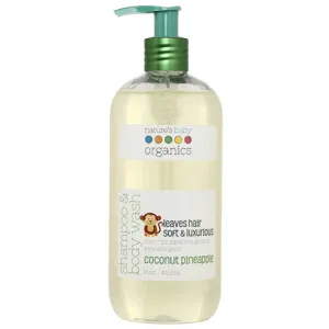 Shampoo & Body Wash Coconut Pineapple 16 oz