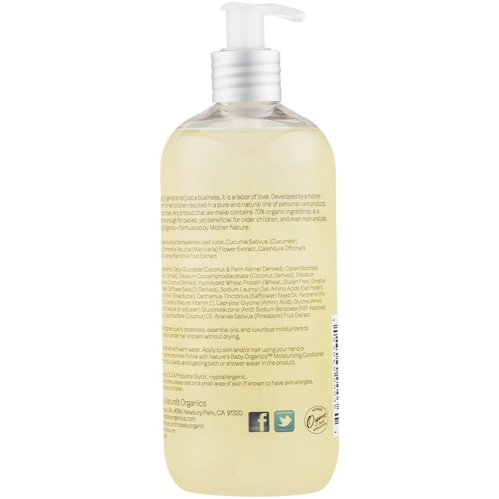 Shampoo & Body Wash Coconut Pineapple 16 oz