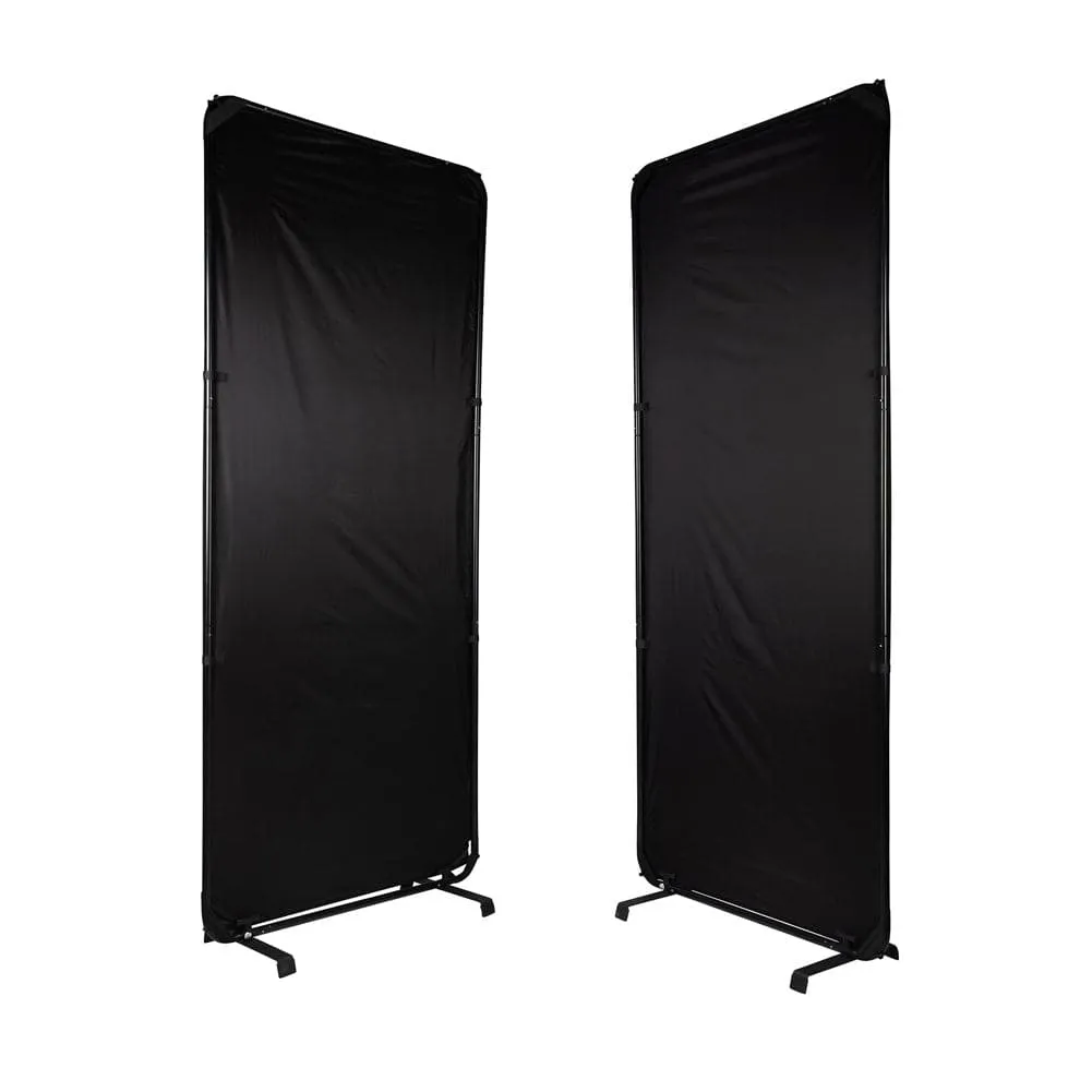 Spectrum 'Xpress V-Flat' Free-Standing Black/White Portable Backdrop (Pair)