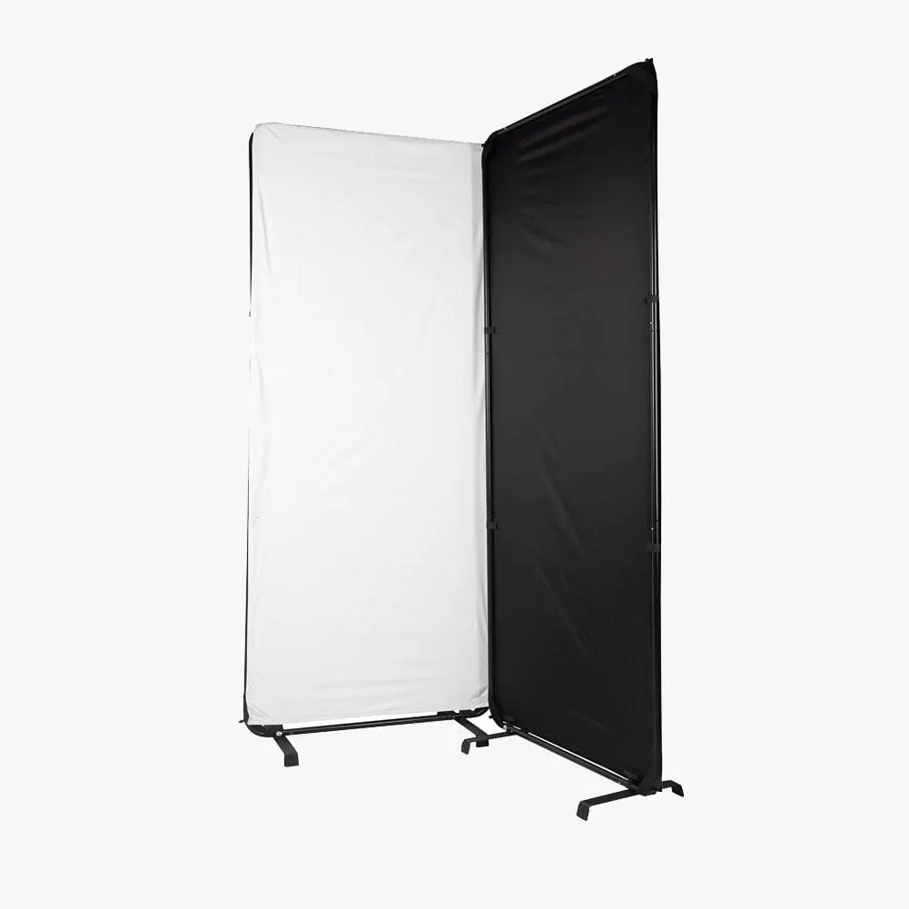 Spectrum 'Xpress V-Flat' Free-Standing Black/White Portable Backdrop (Pair)