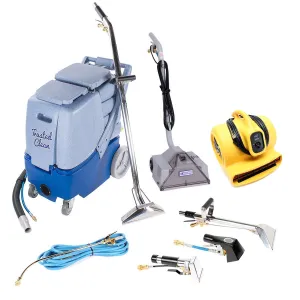 Trusted Clean Powerhead Carpet Scrubbing & Cleaning Package w/ Different Hand Tools