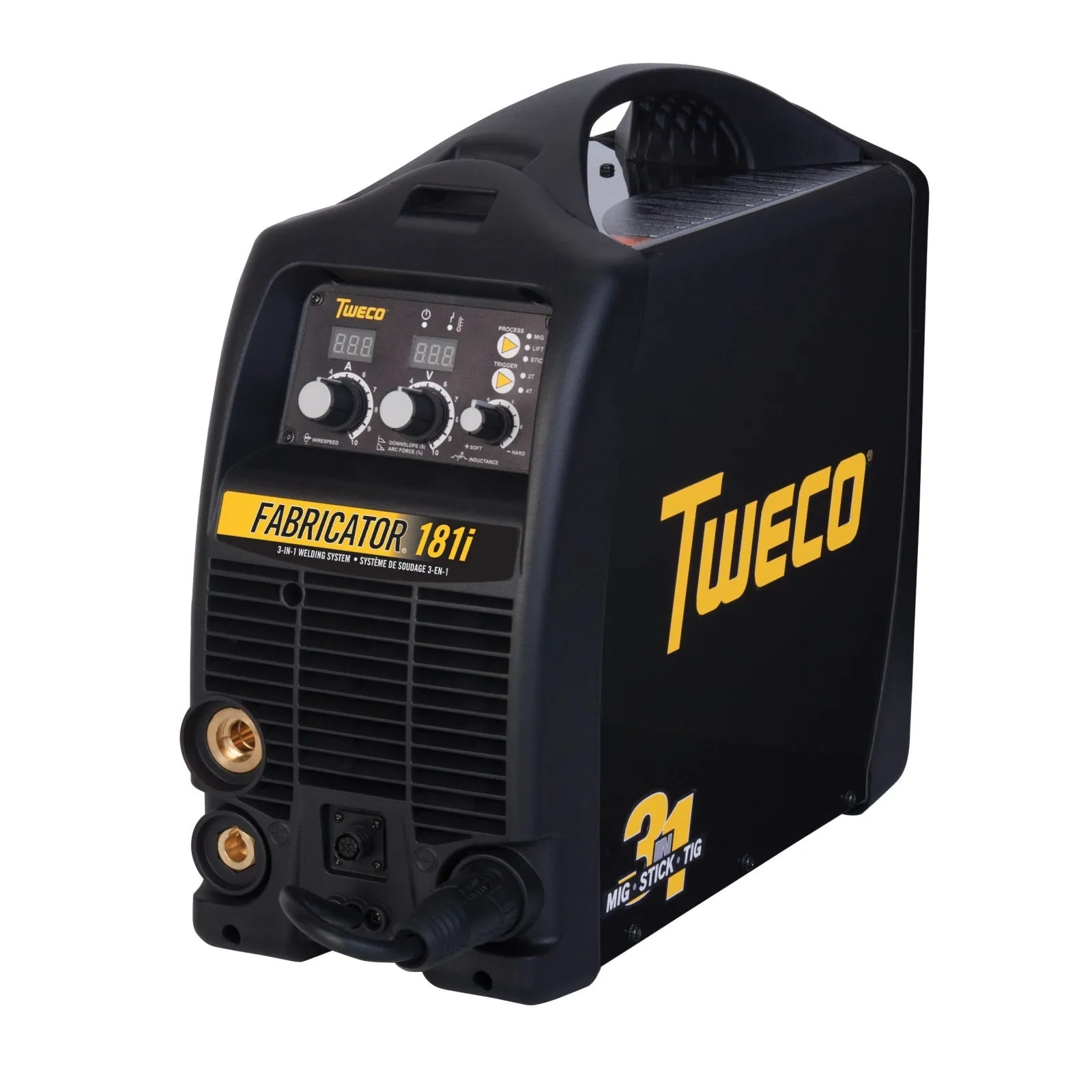 Tweco Fabricator 181i MIG and Stick & TIG Welder Pkg with Cart (No TIG Torch Included) (W1003182)