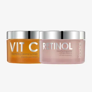 Vit C and Retinol Pads 5-Day Peel Kit