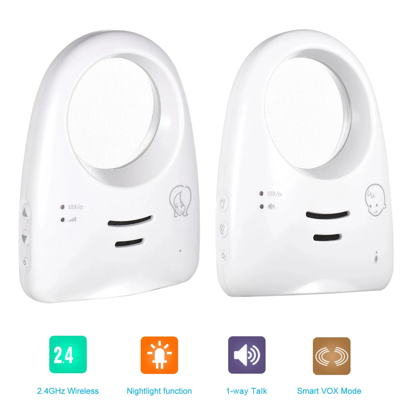 Wireless Two Way Audio Baby Monitor