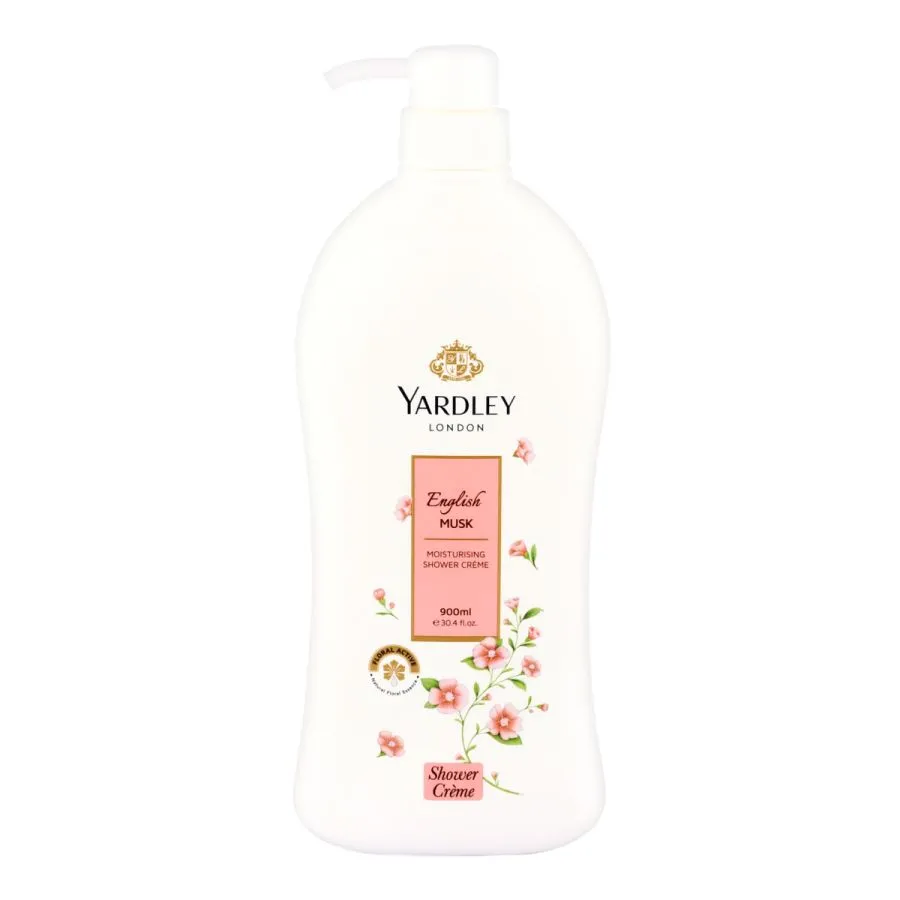 Yardley London English Musk Moisturising Shower Gel 900ml